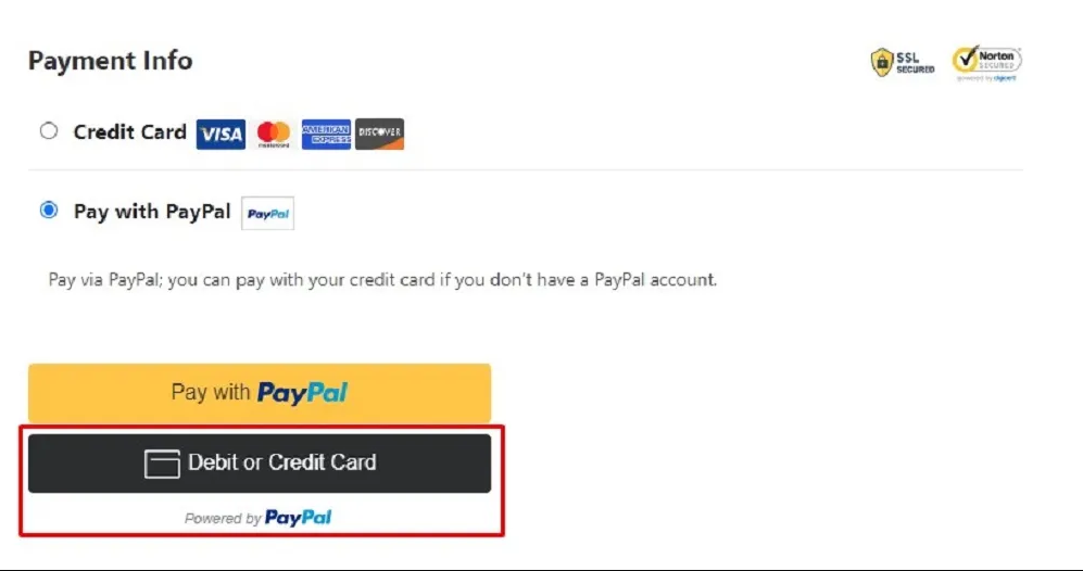 Payment Fails Choose Debit or Credit Card Payment Fails Choose Debit or Credit Card
