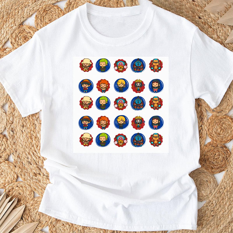 One Piece Chibi Party T-shirt One Piece Chibi Party T-shirt