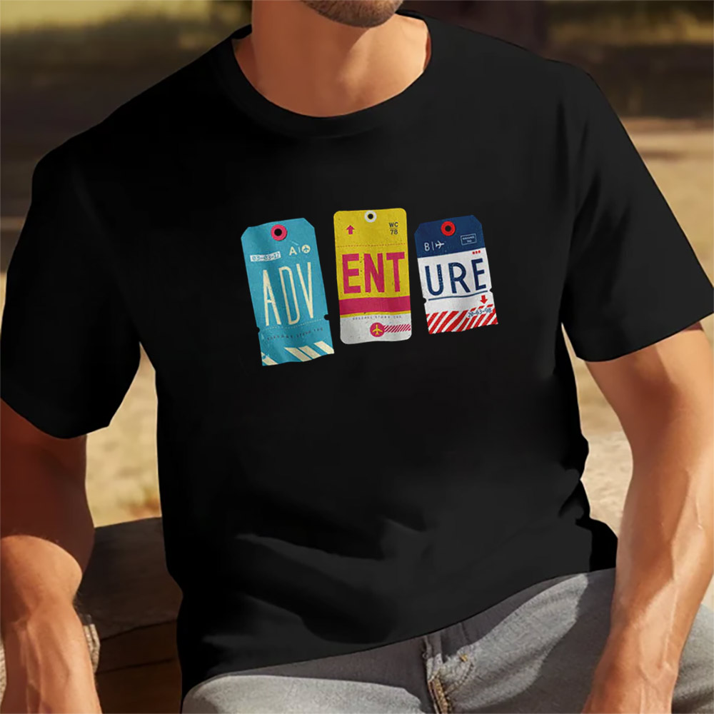 Adventure Tickets Travel Time T-shirt Adventure Tickets Travel Time T-shirt