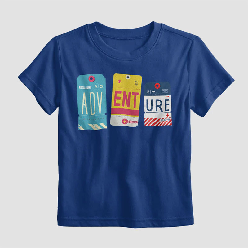 Adventure Tickets Travel Time T-shirt Adventure Tickets Travel Time T-shirt