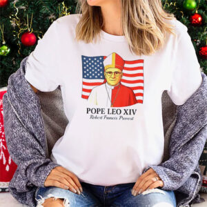 American Pope Leo XIV May 8th 2025 Robert Francis Prevost T shirt 2