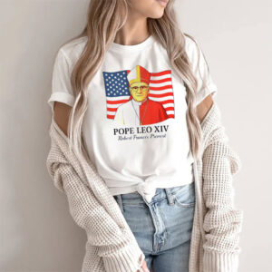 American Pope Leo XIV May 8th 2025 Robert Francis Prevost T shirt