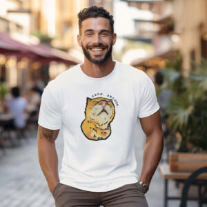 Awooo Cat Pretend Wolf Meme T shirt 3