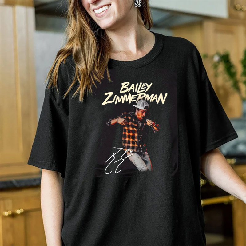 Bailey Zimmerman Tour 2025 Shirt Bailey Zimmerman Tour 2025 Shirt