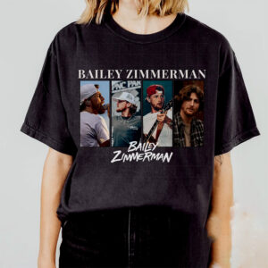 Bailey Zimmerman Tour Songs T shirt 1