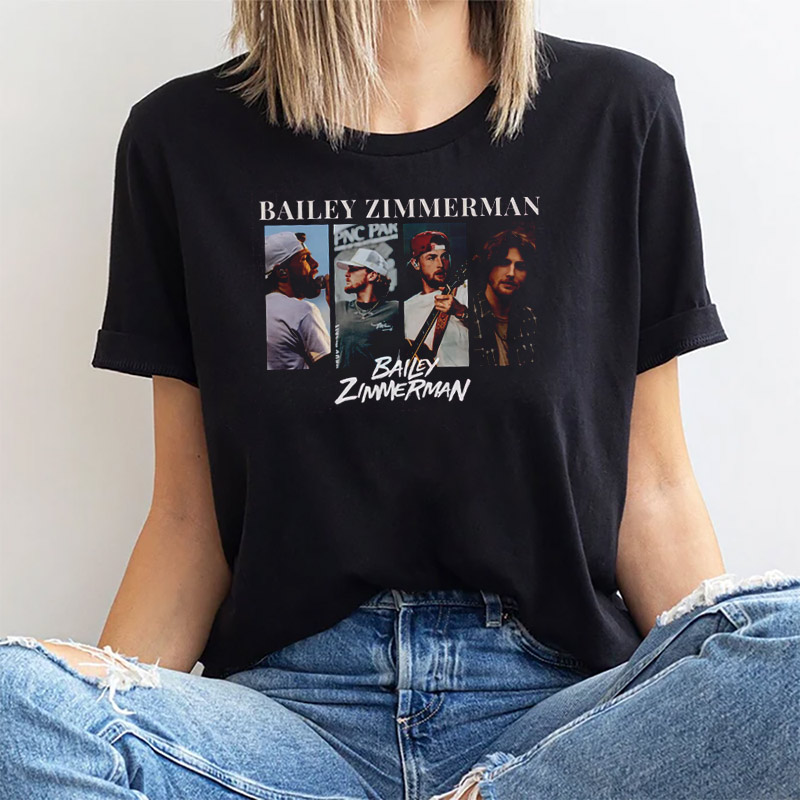Bailey Zimmerman Tour Songs T-shirt Bailey Zimmerman Tour Songs T-shirt