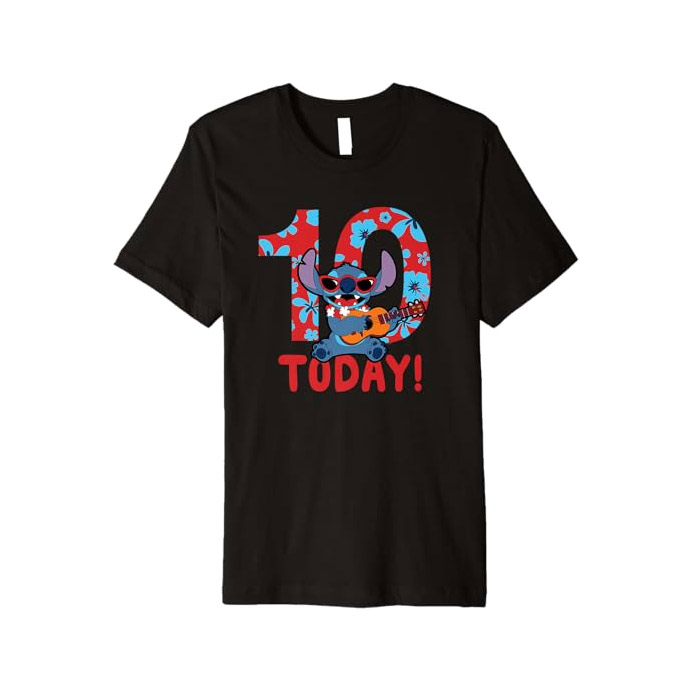 Custom Disney Lilo And Stitch Tropical Birthday Today T-shirt Custom Disney Lilo And Stitch Tropical Birthday Today T-shirt