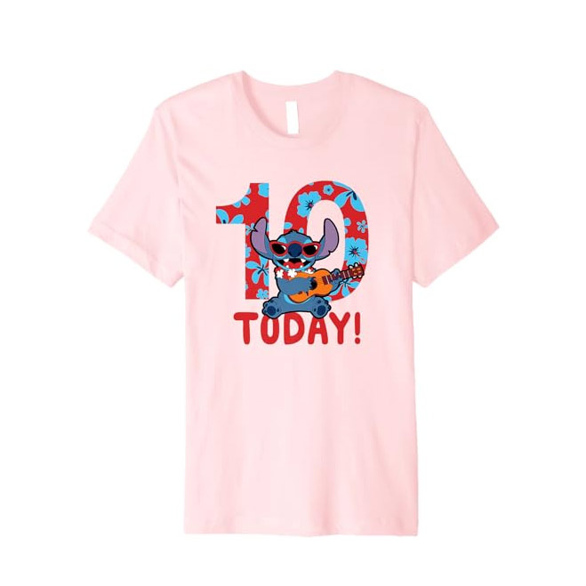 Custom Disney Lilo And Stitch Tropical Birthday Today T-shirt Custom Disney Lilo And Stitch Tropical Birthday Today T-shirt