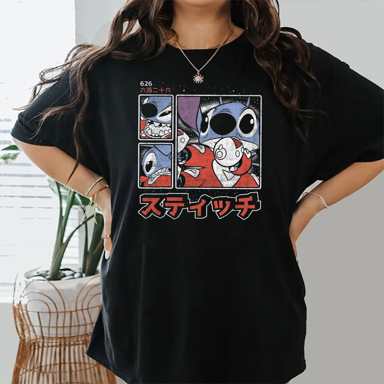 Disney Lilo And Stitch 626 Retro Comfort Colors T-shirt Disney Lilo And Stitch 626 Retro Comfort Colors T-shirt