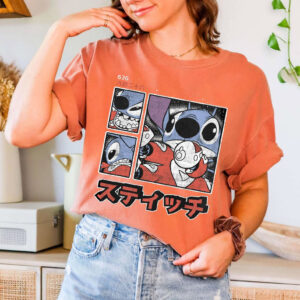 Disney Lilo And Stitch 626 Retro Comfort Colors T shirt 2