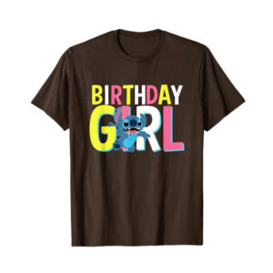 Disney Lilo And Stitch Birthday Girl Cute Stitch T shirt 2