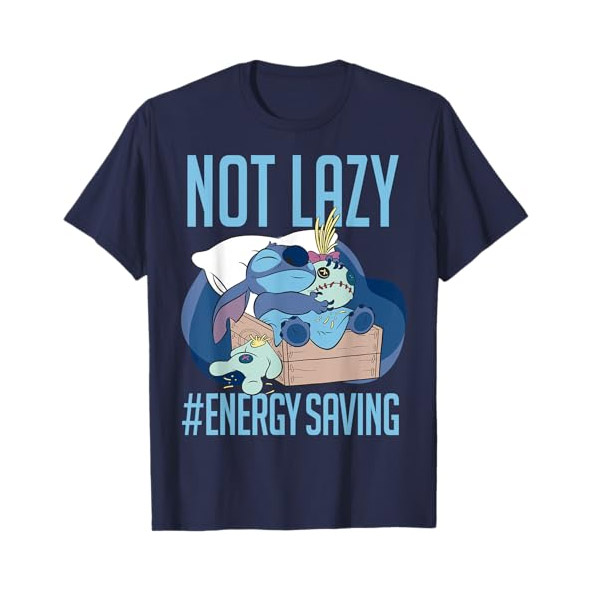 Disney Lilo And Stitch Not Lazy Funny T-shirt Disney Lilo And Stitch Not Lazy Funny T-shirt