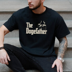 Elon Musk The Dogefather Funny Crypto T shirt 1