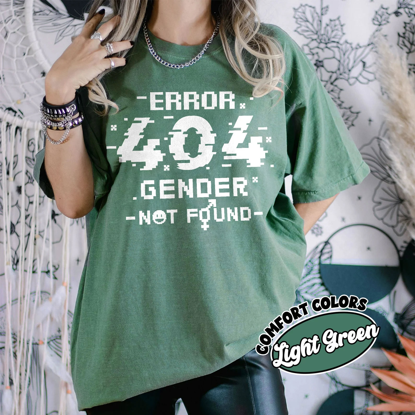 Error 404 Gender Not Found Comfort Colors Shirt Error 404 Gender Not Found Comfort Colors Shirt