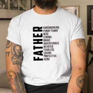 Father With Love Unisex T shirt 2