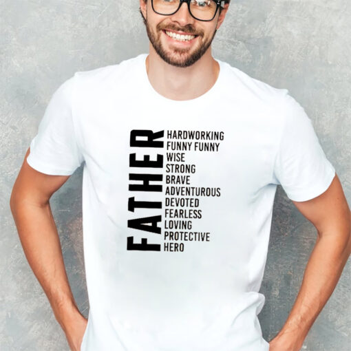 Father With Love Unisex T shirt 3