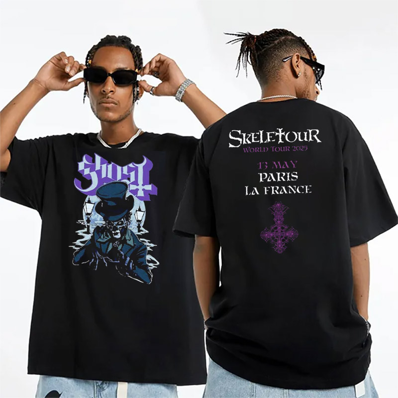 Ghost Skeletour World Tour 2025 2-Sided Shirt Ghost Skeletour World Tour 2025 2-Sided Shirt