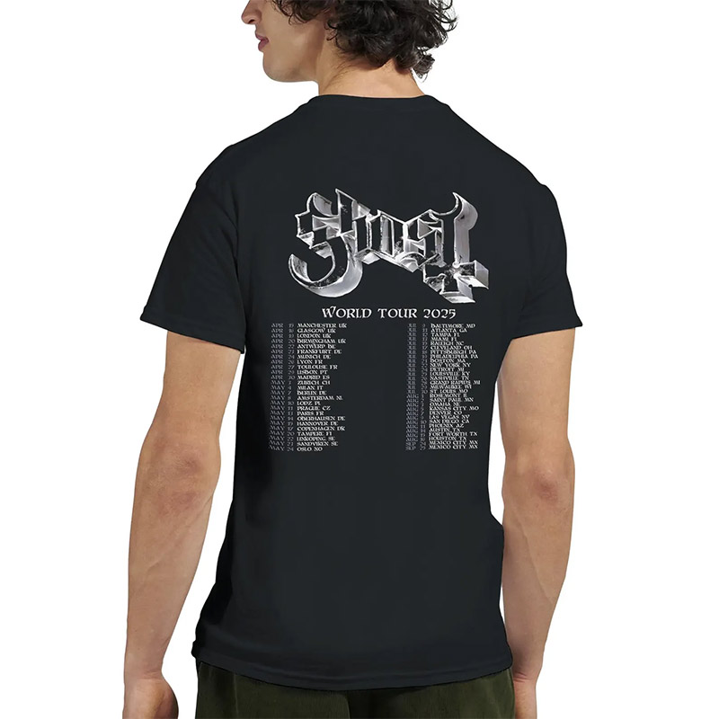 Ghost World Tour 2025 2-sided Shirt Ghost World Tour 2025 2-sided Shirt