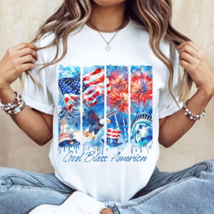 God Bless America Happy 4th of July Shirt