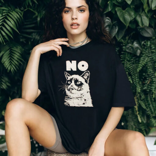 Grumpy Cat No Humor Graphic T shirt 1
