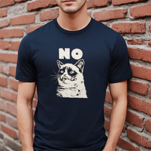 Grumpy Cat No Humor Graphic T shirt 3