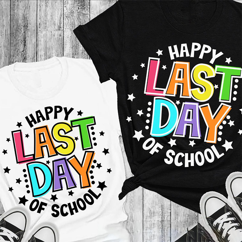 Happy Last Day Of School, Teacher Summer Break Shirt Happy Last Day Of School, Teacher Summer Break Shirt
