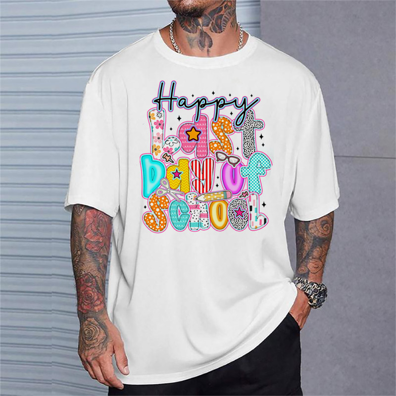 Happy Last Day Of School Summer Teacher T-shirt Happy Last Day Of School Summer Teacher T-shirt