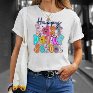 Happy Last day of School Summer Teacher T shirt