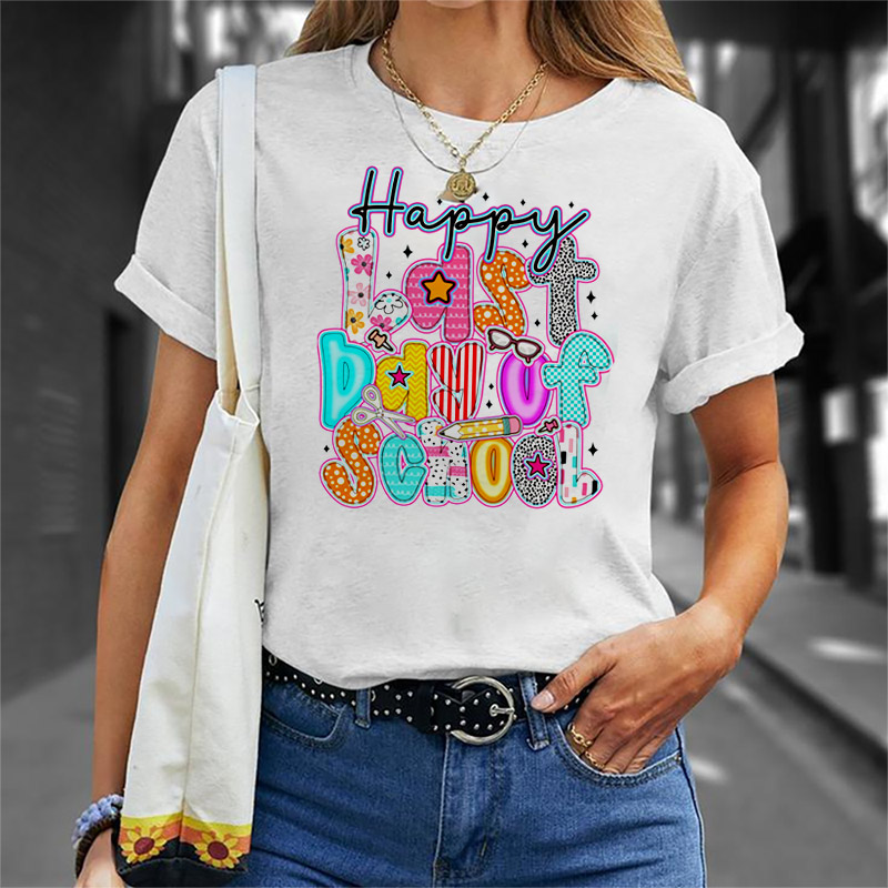 Happy Last Day Of School Summer Teacher T-shirt Happy Last Day Of School Summer Teacher T-shirt