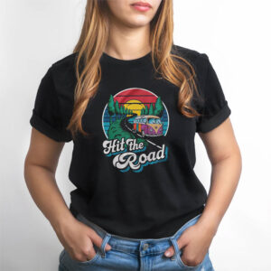 Hit The Road Vintage Summer Getaway T-shirt Hit The Road Vintage Summer Getaway T-shirt