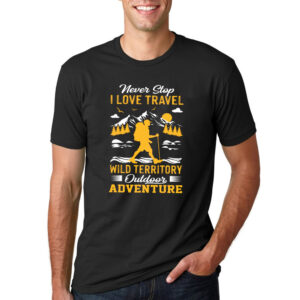 I Love Travel Outdoor Adventure T shirt 2