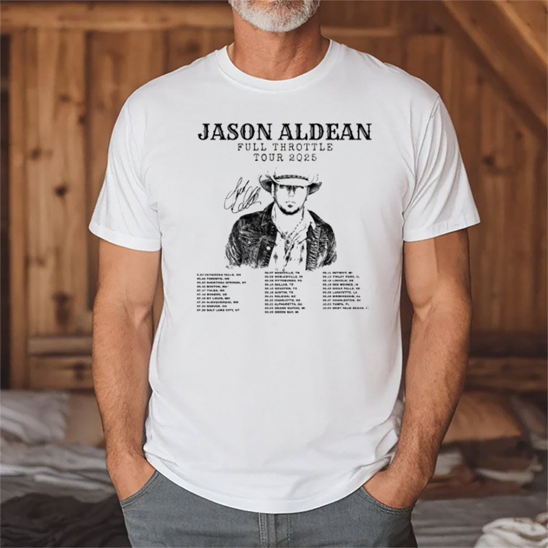 Jason Aldean Tour 2025 Shirt Jason Aldean Tour 2025 Shirt