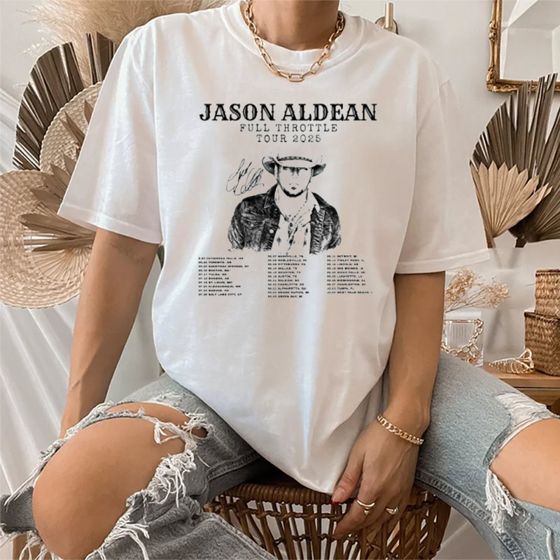 Jason Aldean Tour 2025 Shirt Jason Aldean Tour 2025 Shirt