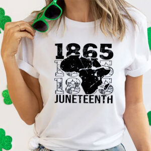 Juneteenth 1865 African Black History Tee 1