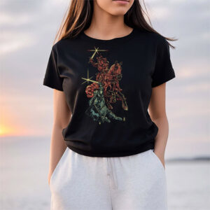Knight Battle medieval fantasy T shirt