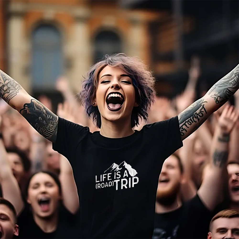 Life Is Road Trip Travel Itinerary T-shirt Life Is Road Trip Travel Itinerary T-shirt
