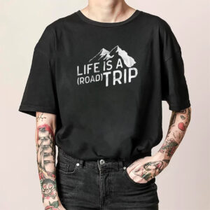 Life Is Road Trip Travel Itinerary T-shirt Life Is Road Trip Travel Itinerary T-shirt