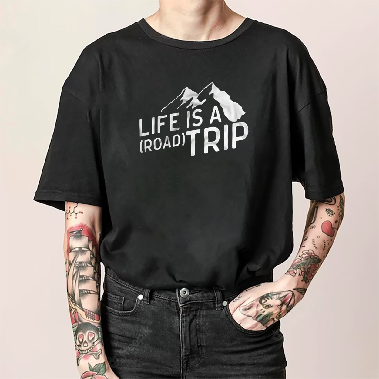 Life Is Road Trip Travel Itinerary T-shirt Life Is Road Trip Travel Itinerary T-shirt