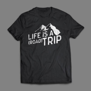 Life Is Road Trip Travel Itinerary T shirt 3