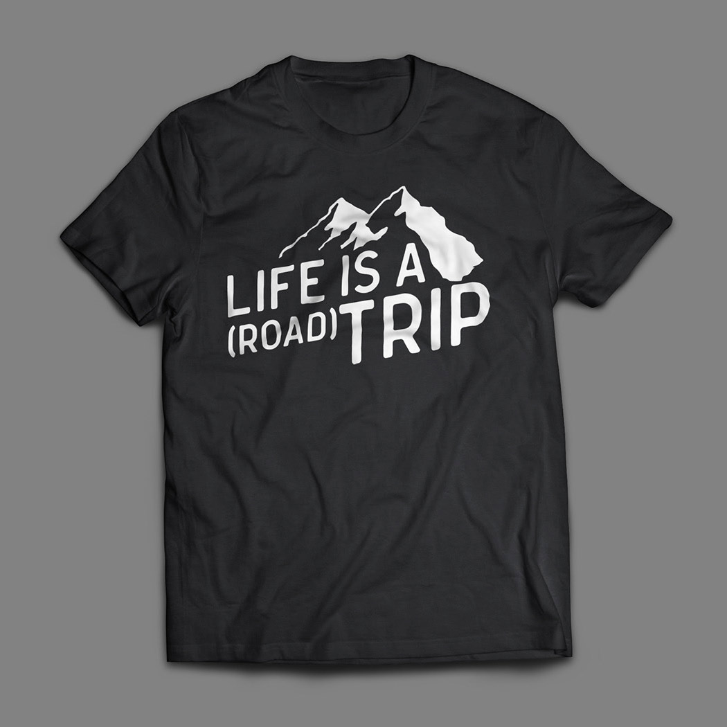 Life Is Road Trip Travel Itinerary T-shirt Life Is Road Trip Travel Itinerary T-shirt
