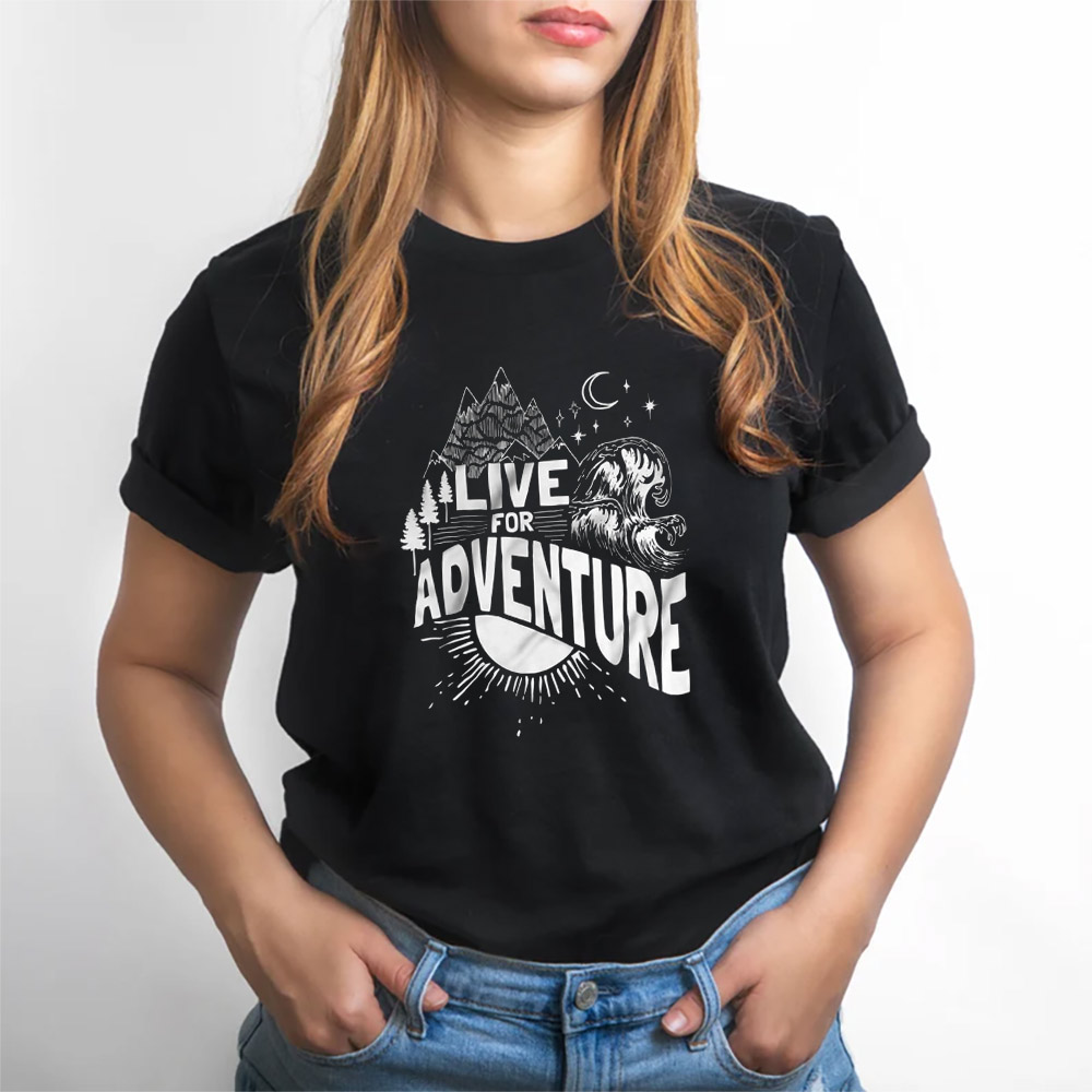 Live For Adventure Vacation Plan T-shirt Live For Adventure Vacation Plan T-shirt