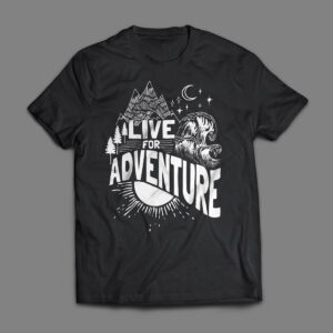 Live For Adventure Vacation Plan T shirt 3