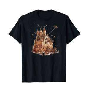 Medieval Castle Under Siege Fantasy Shirt Medieval Castle Under Siege Fantasy Shirt