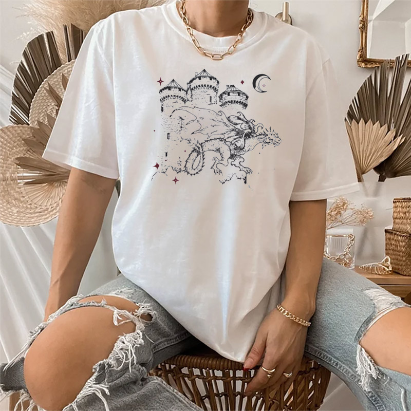 Medieval Dragon Mystical Tee Medieval Dragon Mystical Tee