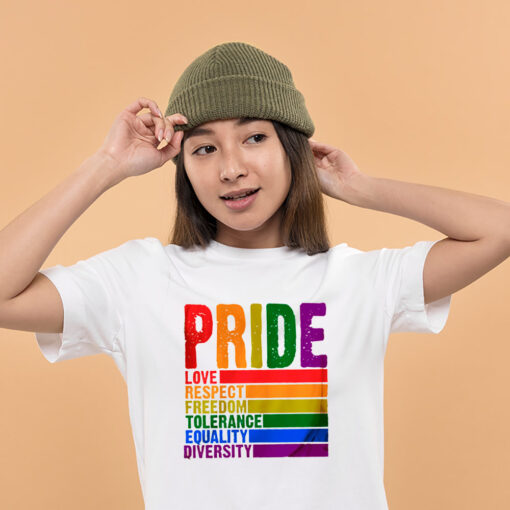 Month Of Pride 2025 LGBT Rainbow T shirt 2