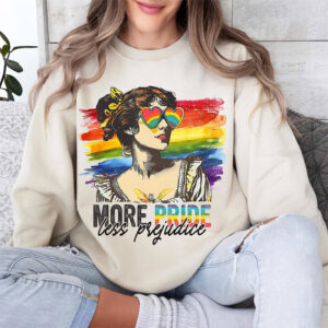 More Pride Less Prejudice Comfort Colors Tee 32