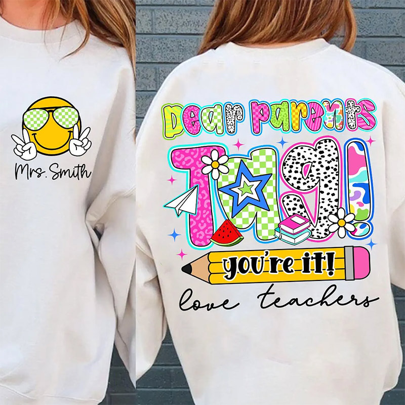 Preppy Last Day Of School Funny Summer 2 Sided Shirt Preppy Last Day Of School Funny Summer 2 Sided Shirt