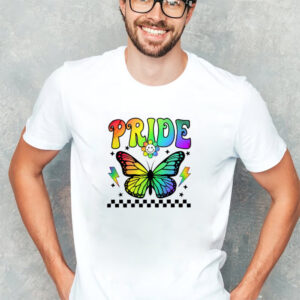 Rainbow Butterfly Pride Month 2025 LGBT T-shirt Rainbow Butterfly Pride Month 2025 LGBT T-shirt
