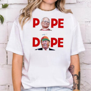 Robert Francis Prevost Pope Trump is Dope T shirt 1