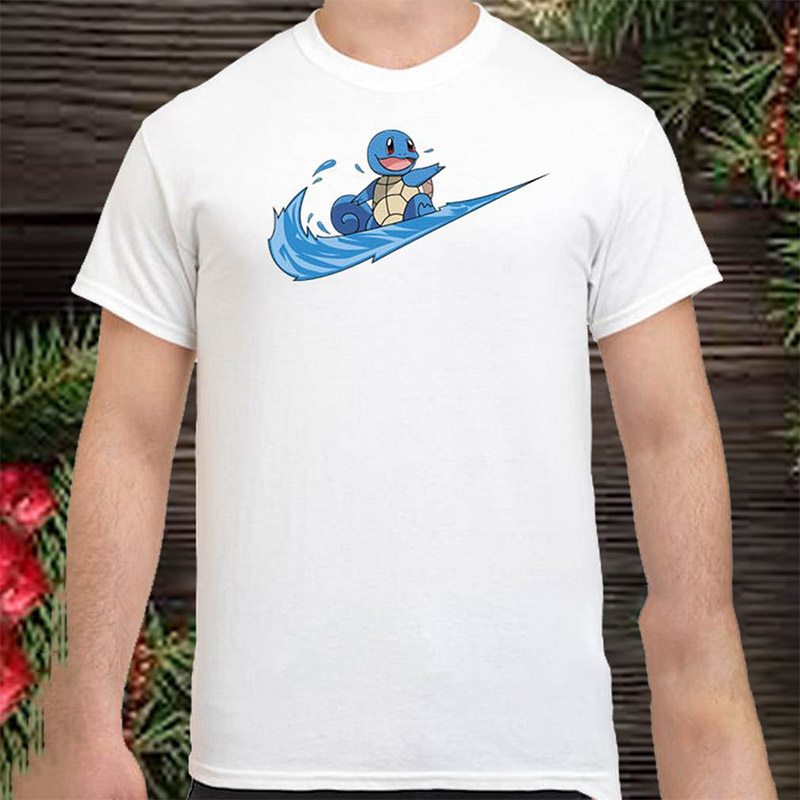 Squirtle Pokemon Nike Shirt Squirtle Pokemon Nike Shirt